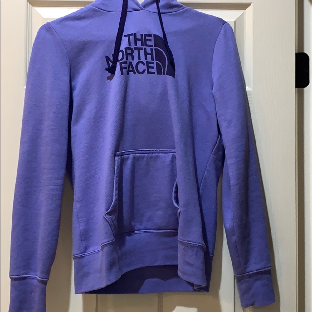 Lavender North Face Hoodie